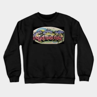 ESQ BURNER BY KESROK Crewneck Sweatshirt